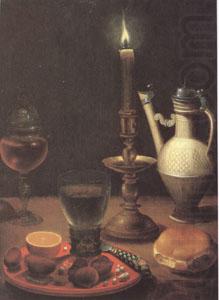 Gottfried Von Wedig Still Life with a Candle (mk05) china oil painting image